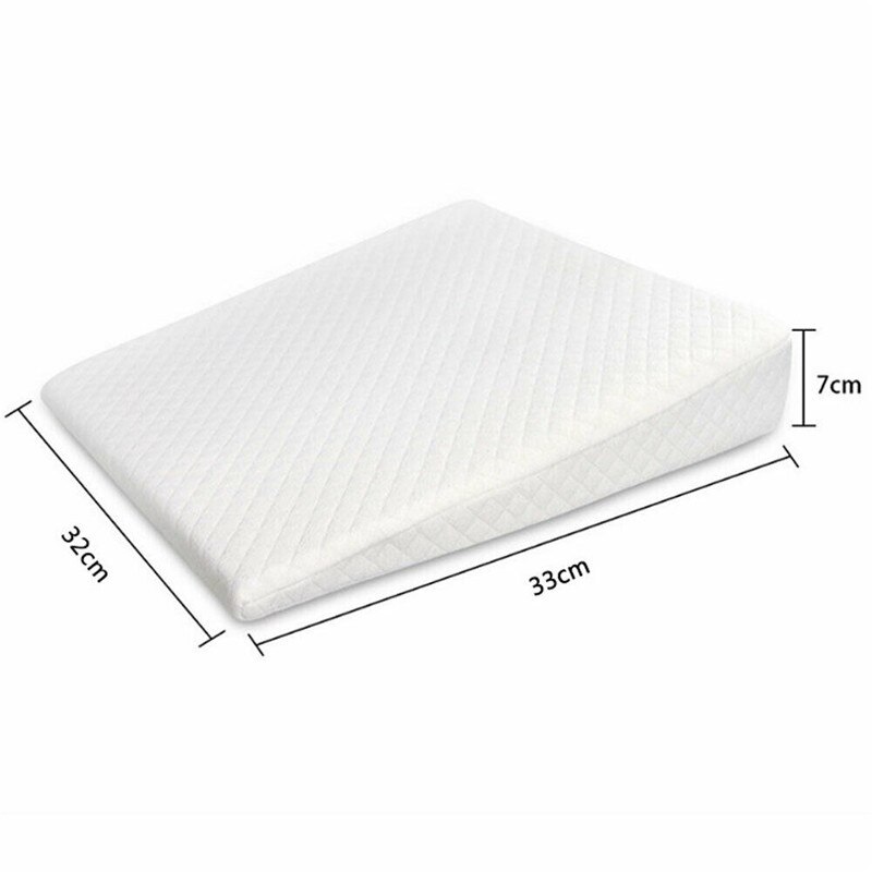 PUDCOCO Hot Newborn Baby Sleep Pillow Anti Baby Spit Milk Crib Cot Sleep Positioning Wedge Anti-Reflux Cushion Cotton Pad Mat